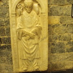 La lastra tombale del Vescovo Leonardo Marchese